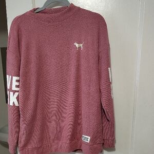 Pink Dog Logo Men's Sweater